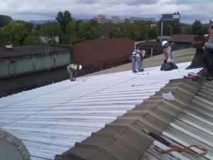 Tennessee Roofing and Construction - Industrial Roofs - Eureka Foundry, Chattanooga, Tennessee 